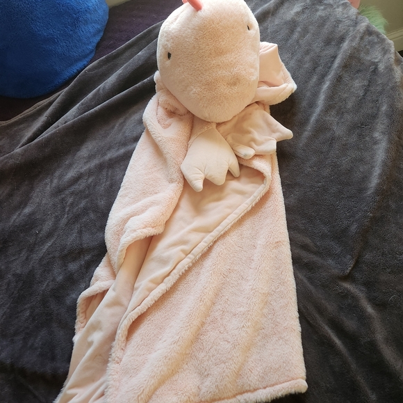 DINOSAUR Pink Hooded Blanket 🦕 - Picture 6 of 10